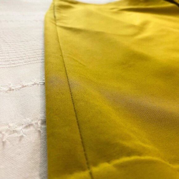 COS ACID GREEN ENVELOPE WAIST TIE WRAP MINI SKIRT - 2 - Picture 8 of 10